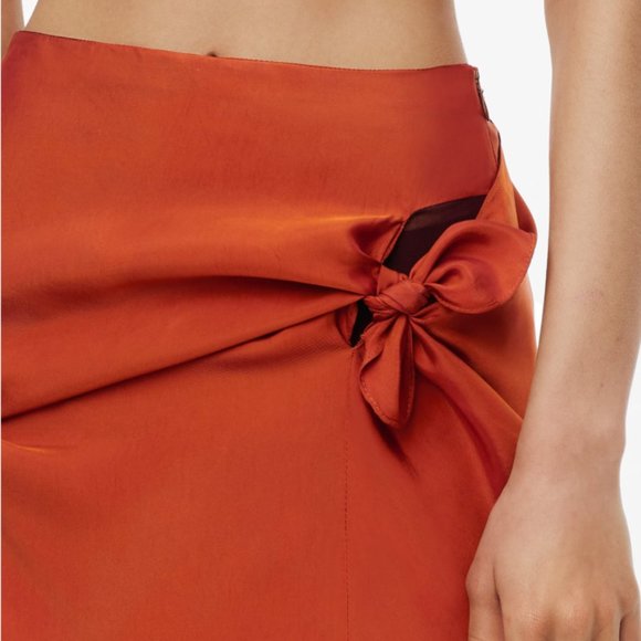 Zara Knotted Skirt Limited Edition XS - Picture 4 of 4